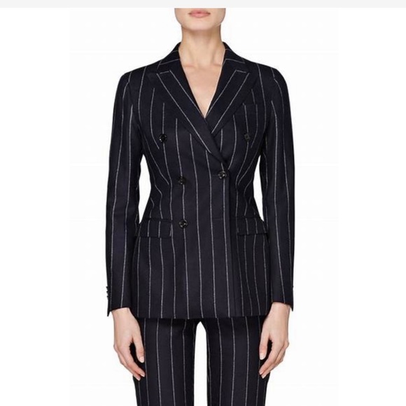 Club Mónaco pinstripe wool pants suit - Picture 1 of 11